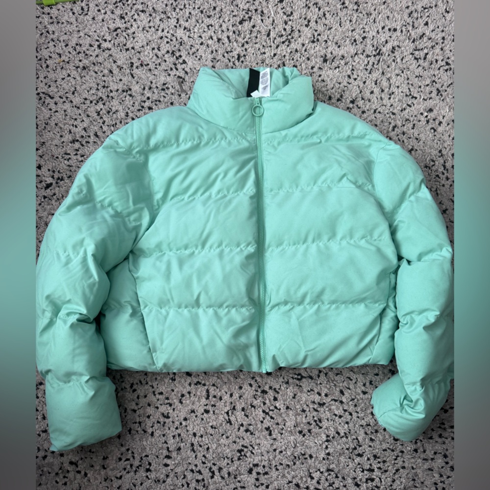 Gymshark Puffer crop Jacket - funnel neck